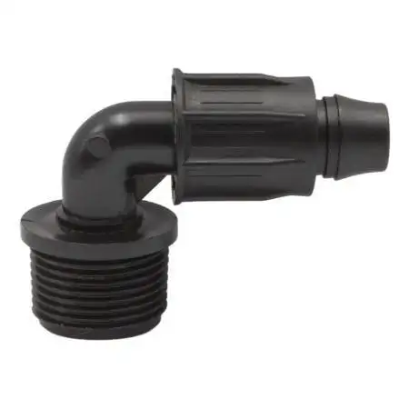 GG-GMC-D16 - Gomito con ghiera 16 mm x 3/4" Irridea - 1