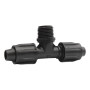 GG-TDMC-C16 - Tee con ghiera 16 mm x 1/2"