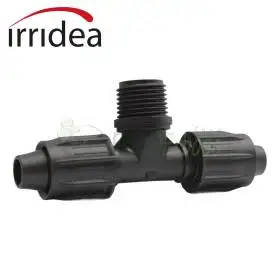 GG-TDMC-C16 - Conector en T con anillo de 16 mm x 1/2" Irridea - 1