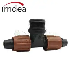 GG-TDMC-D16 - Conector en T con casquillo de 16 mm x 3/4" Irridea - 1