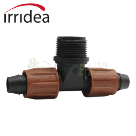 GG-TDMC-D16 - Té avec anneau de 16 mm x 3/4" - Irridea
