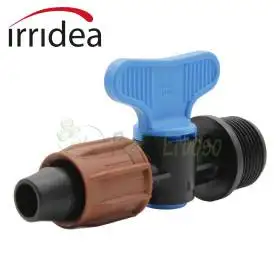 GG-VALMC-D16 - Supapă cilindru cu piuliță inelară 16 mm x 3/4" Irridea - 1