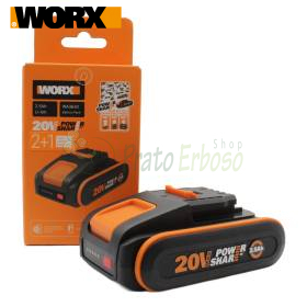 WA3640 - Bateri litiumi 20V 2.5Ah për Worx PowerShare