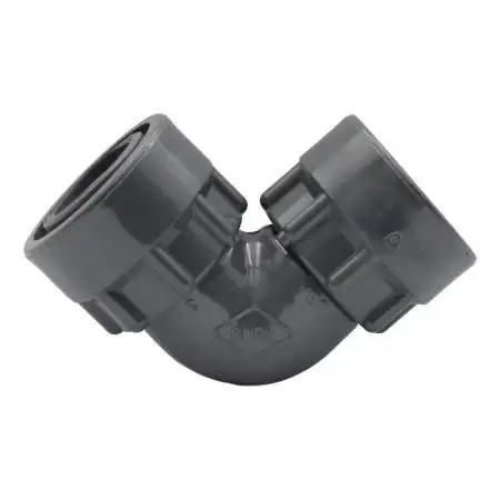 M306-010 - Gomito a 90 gradi bocchettonato FF da 1" Dura - 1