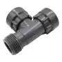 M301-010 - Raccordo a T bocchettonato MFF da 1" Dura - 3