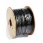 Bobine de 762 mètres de câble 1x2.5 mm2 noir