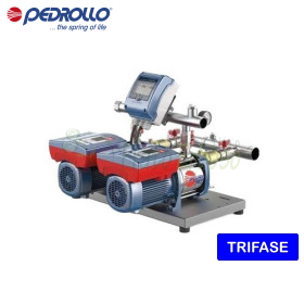 VSP2-FCR 105/130 - Three-phase 2x3 HP pressure booster set - Pedrollo