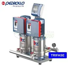 VSP2-HT 3/7 PRO - Three-phase pressure group 2x2.5 HP Pedrollo - 1