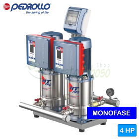 VSP2m-HT 10/3 PRO - Gruppo di pressione monofase 2x2 HP