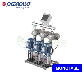 GP3Wm - MK 5/7 - Set përforcues presioni njëfazor 3x2 HP - Pedrollo