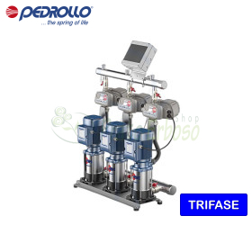 GP3Wm - MK 5/8 - Gruppo di pressione monofase da 3x3 HP - Pedrollo