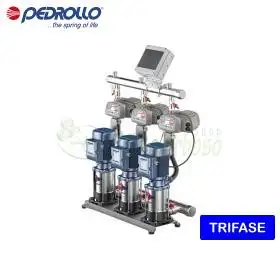 GP3W - MK 8/6 - 3x3 HP three-phase pressure group Pedrollo - 1