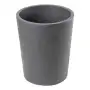Millennium R Hoher Topf – Runder Pflanztopf 53 cm in Anthrazit – Deroma