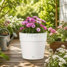 Save pot - Vaso tondo da 24.5 cm bianco Deroma - 1
