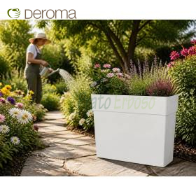 Like Fence - Jardinière blanche 78 cm - OFFRE