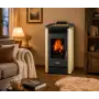 Estufa de pellets Dafne 65 beige 5,5 kW