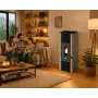 Stufa Minni 6,3 kW pelet e bardhë