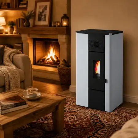 Noa Pelletofen 6,3 kW weiß