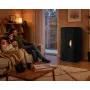 Estufa de pellets Noa negra gofrada 6,3 kW