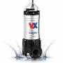 VX 40/80 - Bomba eléctrica VORTEX trifásica de 4 HP para aguas residuales