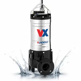 VX 40/80 - Pompă electrică VORTEX trifazată de 4 CP pentru ape uzate - Pedrollo