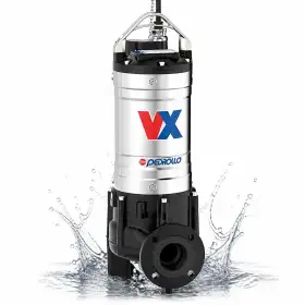 Pompë elektrike VX 55/65 - trefazore VORTEX me 5.5 HP për ujëra të zeza Pedrollo - 1