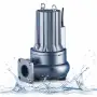 MC 40/65-F - Bomba eléctrica trifásica de 4 HP de dos canales para aguas residuales
