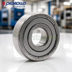 6201 ZZ-C3E - Cojinete de bolas 12x32x10 mm Pedrollo - 2