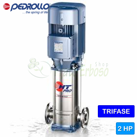 HT 10/3-PRO - 2 HP three-phase vertical multistage electric pump Pedrollo - 1