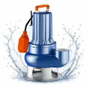 Pompe électrique VORTEX monophasée VXCm 15/50 - 1,5 CV pour eaux usées Pedrollo - 1