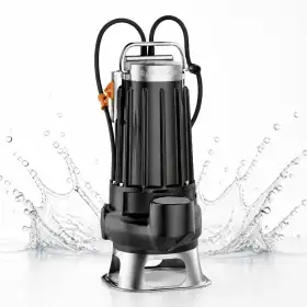VXC 10/45 - Pompe électrique triphasée VORTEX de 1 CV pour eaux usées -