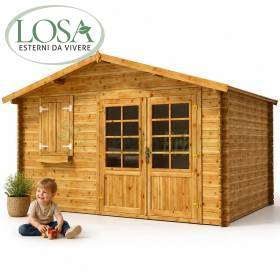 Matilde - Casa de madera de 10,45 m2 Losa Esterni da Vivere - 1