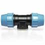 S085016034 - Teu cu compresie la 90 de grade 16 x 3/4" x 16