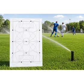Projekt ujitjeje për fushat e futbollit me bar natyral me 13 spërkatës Prato Erboso - 1
