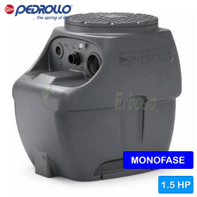 Estación de bombeo de aguas residuales SAR 250-VXm 15/35 - 1,5 HP Pedrollo - 1