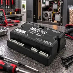 Carte mère N100 pour poêle à granulés avec écran LCD, module électronique noir sur établi