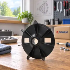 Ventilator i zi për pompë elektrike me bosht 20 mm, mbi tavolinë pune