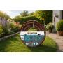 Tubo da giardino Gardena FLEX 25 m diametro 15 mm arrotolato su prato