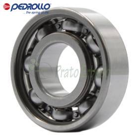 6203 open ball bearing 17x40x12 mm with steel races and visible balls
