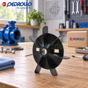 Ventilateur FAN-71 noir pour pompe électrique, axe 14,5 mm, posé sur établi