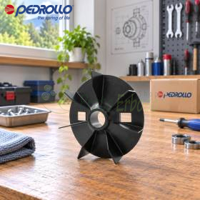 Ventilateur FAN-100 noir pour pompe électrique, axe 28 mm, posé sur établi d’atelier