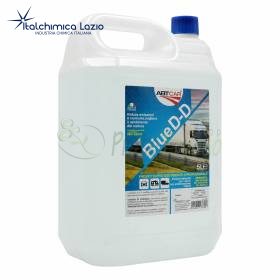 Tanica BlueD-D AdBlue da 5 litri con tappo blu per motori diesel