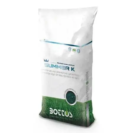 Summer K 10-0-30 - Fertilizante para el césped de 25 Kg Bottos - 1