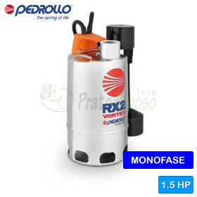 Elettropompa RXm 5/40 - GM VORTEX 1.5 HP in acciaio inox Elettropompa RXm 5/40 - GM VORTEX 1.5 HP in acciaio inox