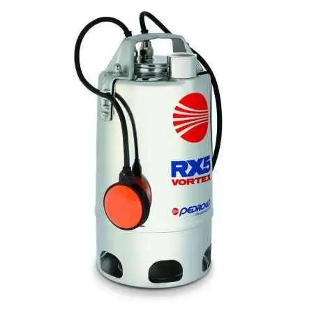 RX 5/40 - Electrobomba VORTEX trifásica de 1,5 CV para aguas sucias