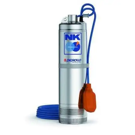 NKm 2/3-GE (10m) - Pompë elektrike zhytëse njëfazore me notues 0,75 HP Pedrollo - 1