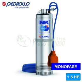 NKm 2/5-GE (10m) - Single-phase submersible electric pump with float switch 1.5 HP Pedrollo - 1