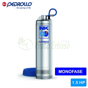 NKm 2/5 (10m) - 1.5 HP single-phase submersible electric pump Pedrollo - 1
