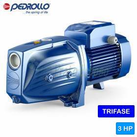 JSW 3AM - Pompe électrique auto-amorçante triphasée 3 CV Pedrollo - 1