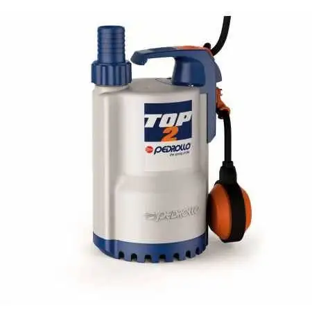 TOP 3 (5m) - Pompë kullimi elektrike 0,75 HP për ujë të pastër Pedrollo - 1